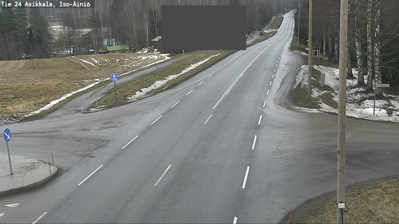 Weather Camera Image Väg 24 Asikkala, Iso-Äiniö, Asikkala, Päijät-Häme