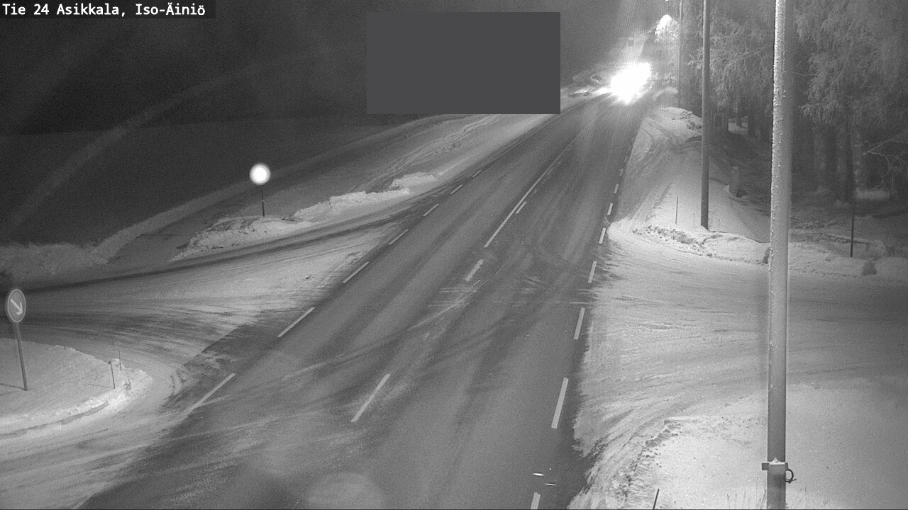 Weather Camera Image Road 24 Asikkala, Iso-Äiniö, Asikkala, Päijät-Häme
