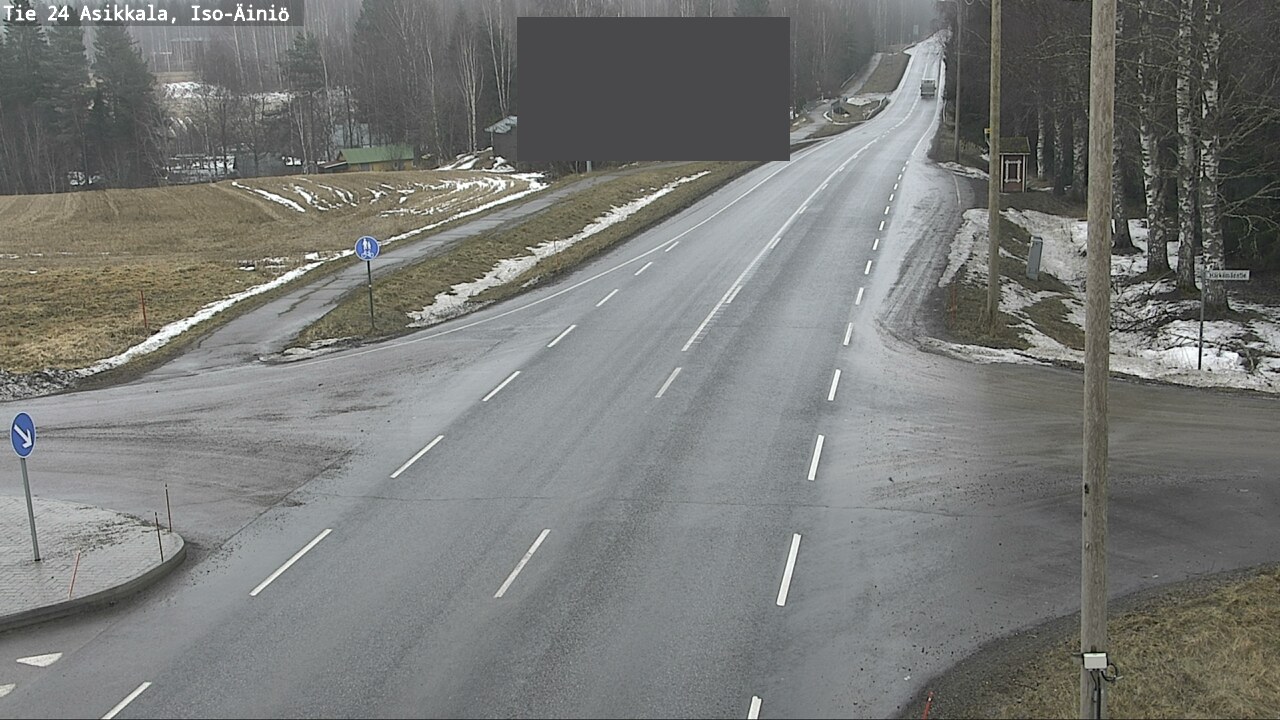 Weather Camera Image Väg 24 Asikkala, Iso-Äiniö, Asikkala, Päijät-Häme