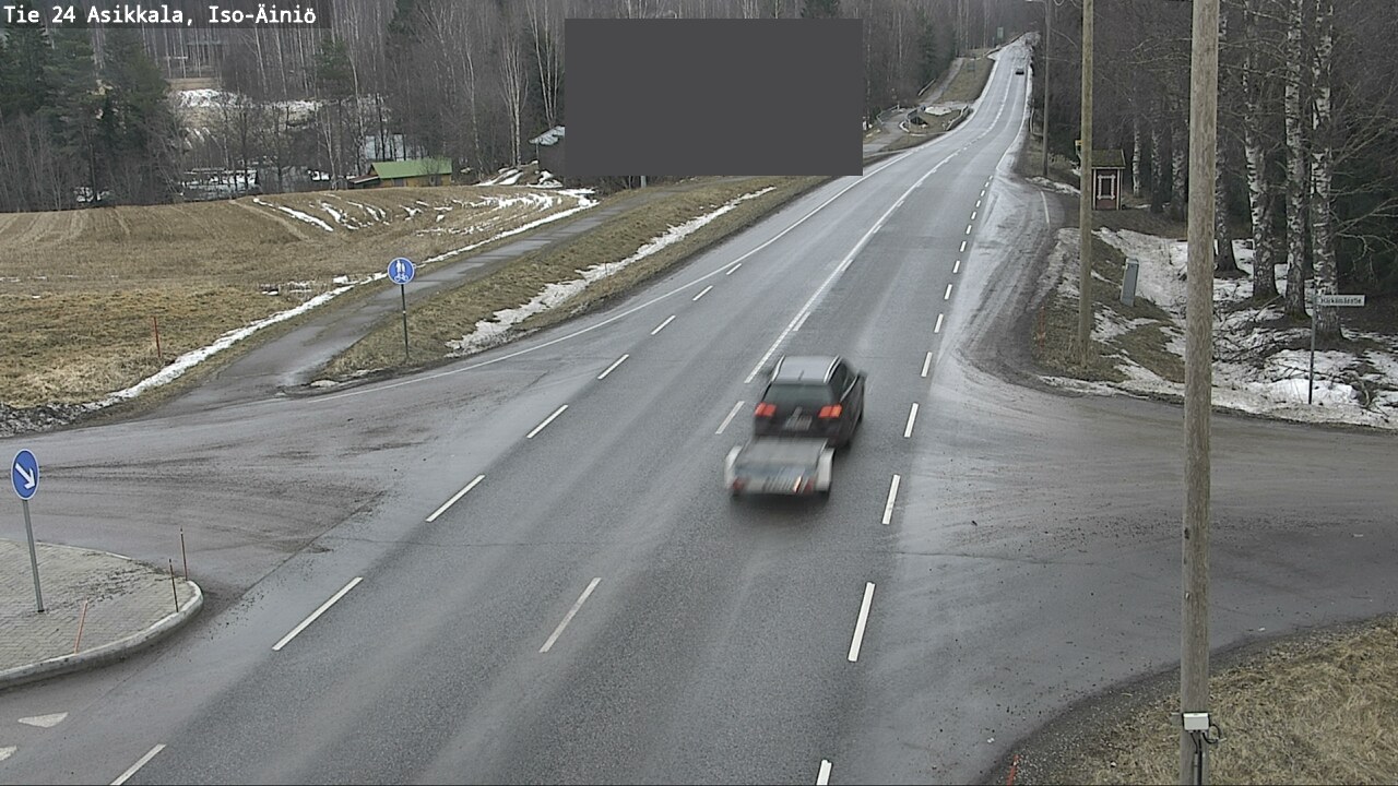 Weather Camera Image Väg 24 Asikkala, Iso-Äiniö, Asikkala, Päijät-Häme