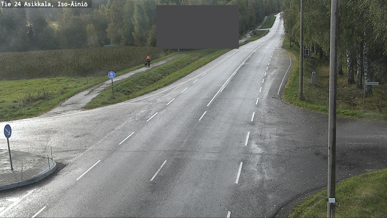 Weather Camera Image Väg 24 Asikkala, Iso-Äiniö, Asikkala, Päijät-Häme
