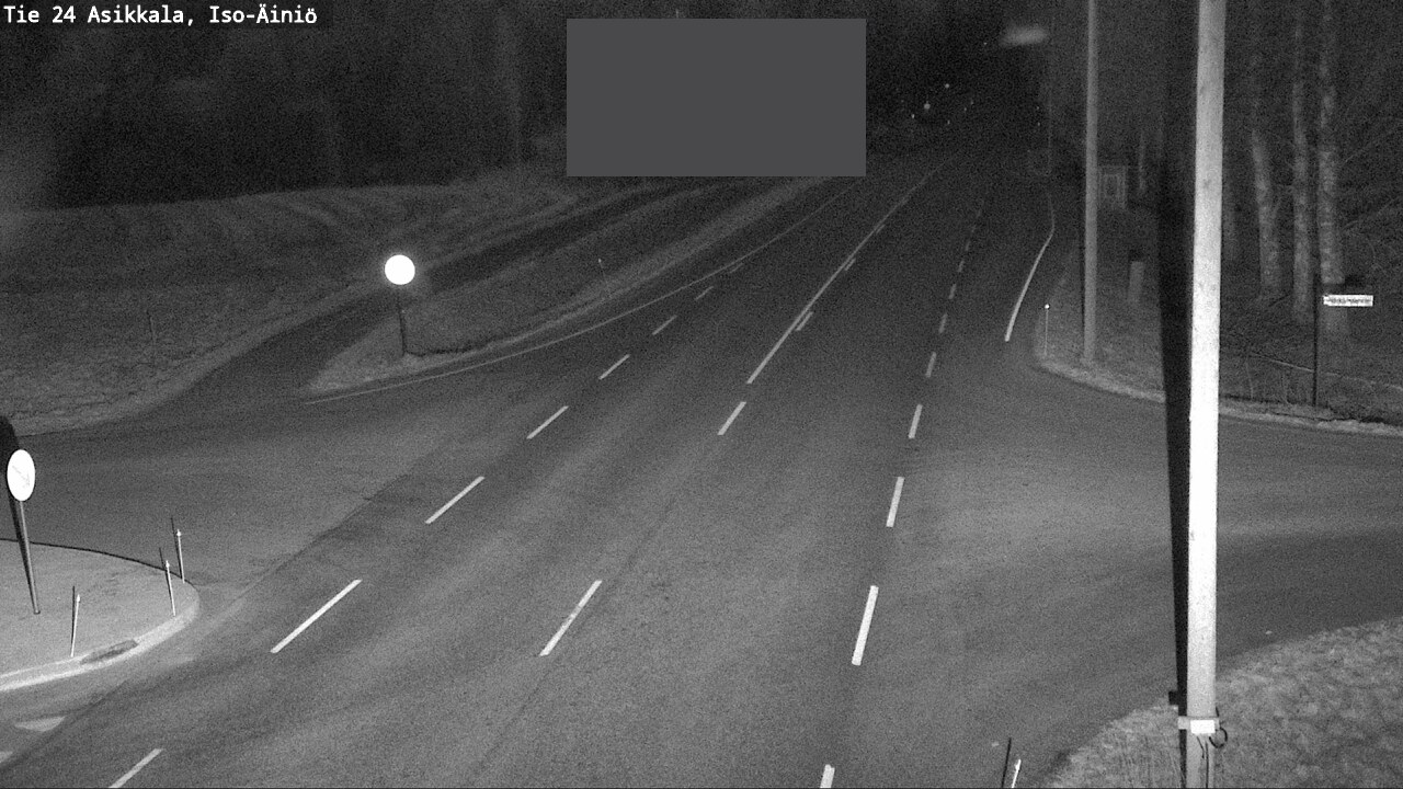 Weather Camera Image Road 24 Asikkala, Iso-Äiniö, Asikkala, Päijät-Häme