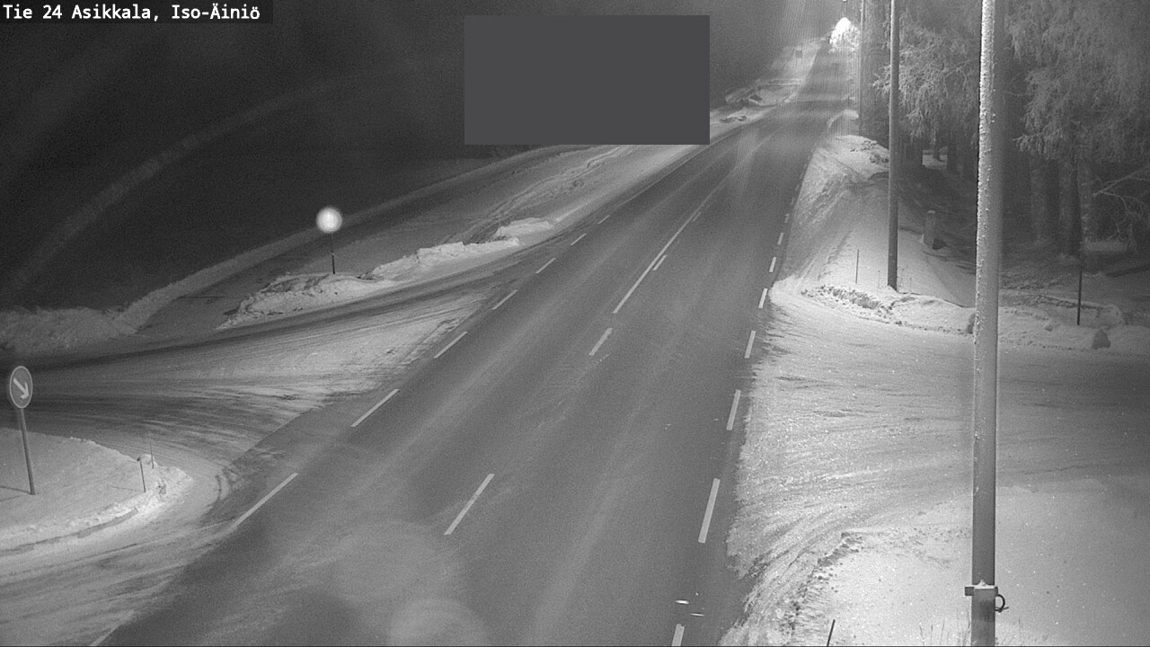Weather Camera Image Road 24 Asikkala, Iso-Äiniö, Asikkala, Päijät-Häme