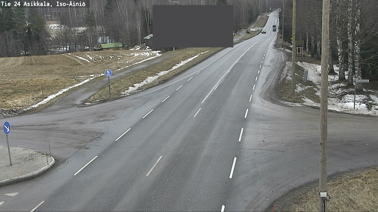 Weather Camera Image Väg 24 Asikkala, Iso-Äiniö, Asikkala, Päijät-Häme