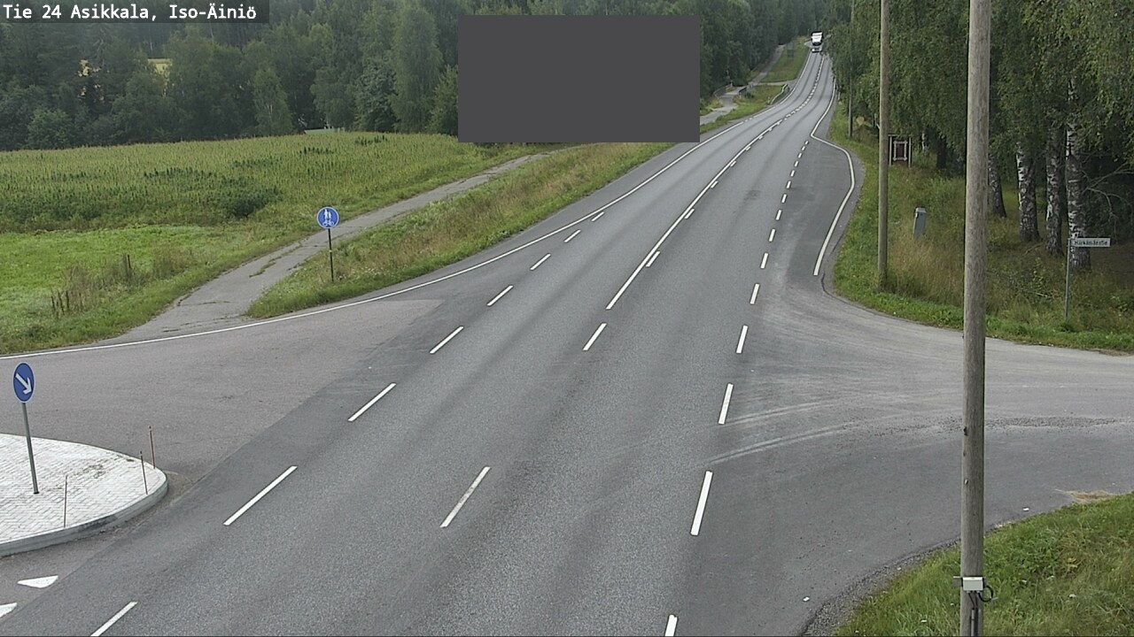 Weather Camera Image Road 24 Asikkala, Iso-Äiniö, Asikkala, Päijät-Häme