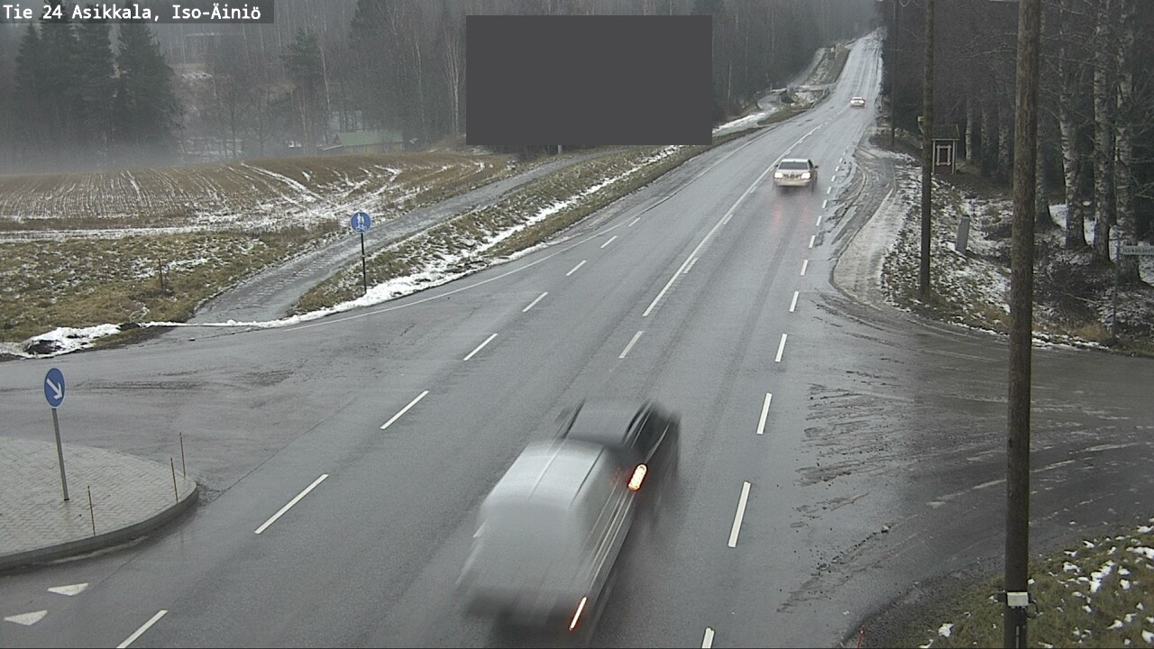 Weather Camera Image Väg 24 Asikkala, Iso-Äiniö, Asikkala, Päijät-Häme