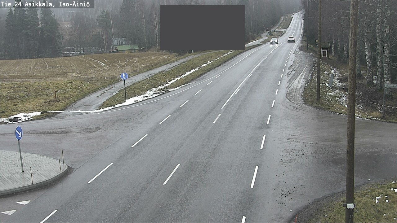 Weather Camera Image Väg 24 Asikkala, Iso-Äiniö, Asikkala, Päijät-Häme