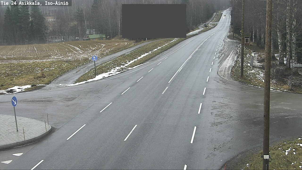Weather Camera Image Väg 24 Asikkala, Iso-Äiniö, Asikkala, Päijät-Häme