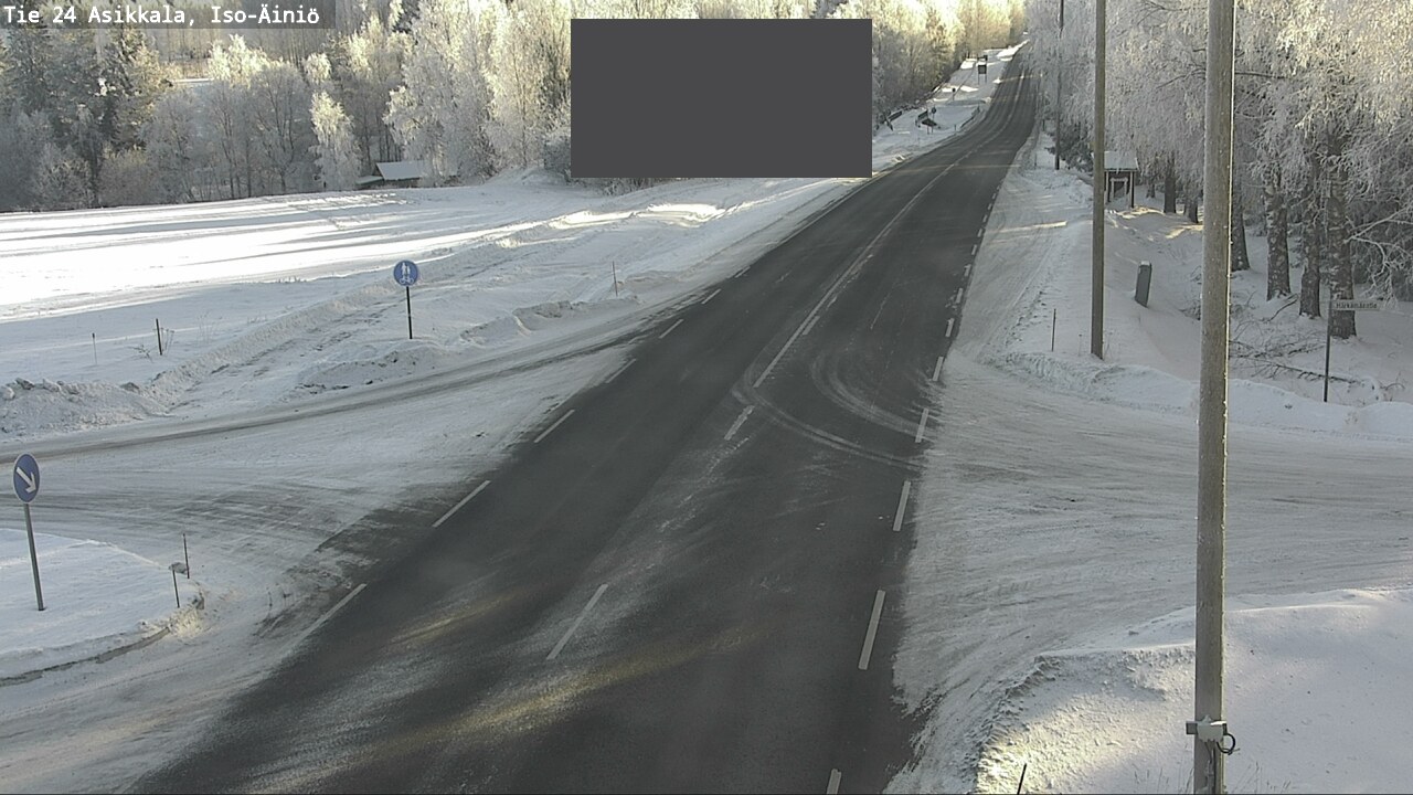 Weather Camera Image Road 24 Asikkala, Iso-Äiniö, Asikkala, Päijät-Häme