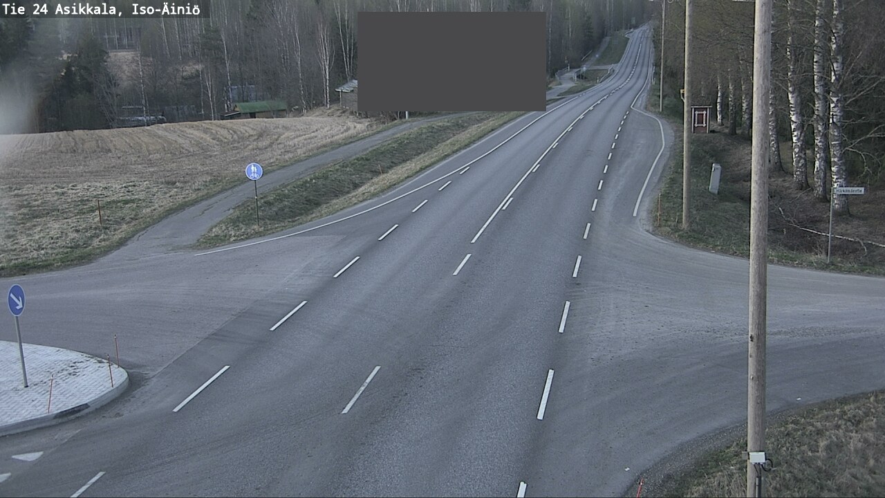 Weather Camera Image Road 24 Asikkala, Iso-Äiniö, Asikkala, Päijät-Häme