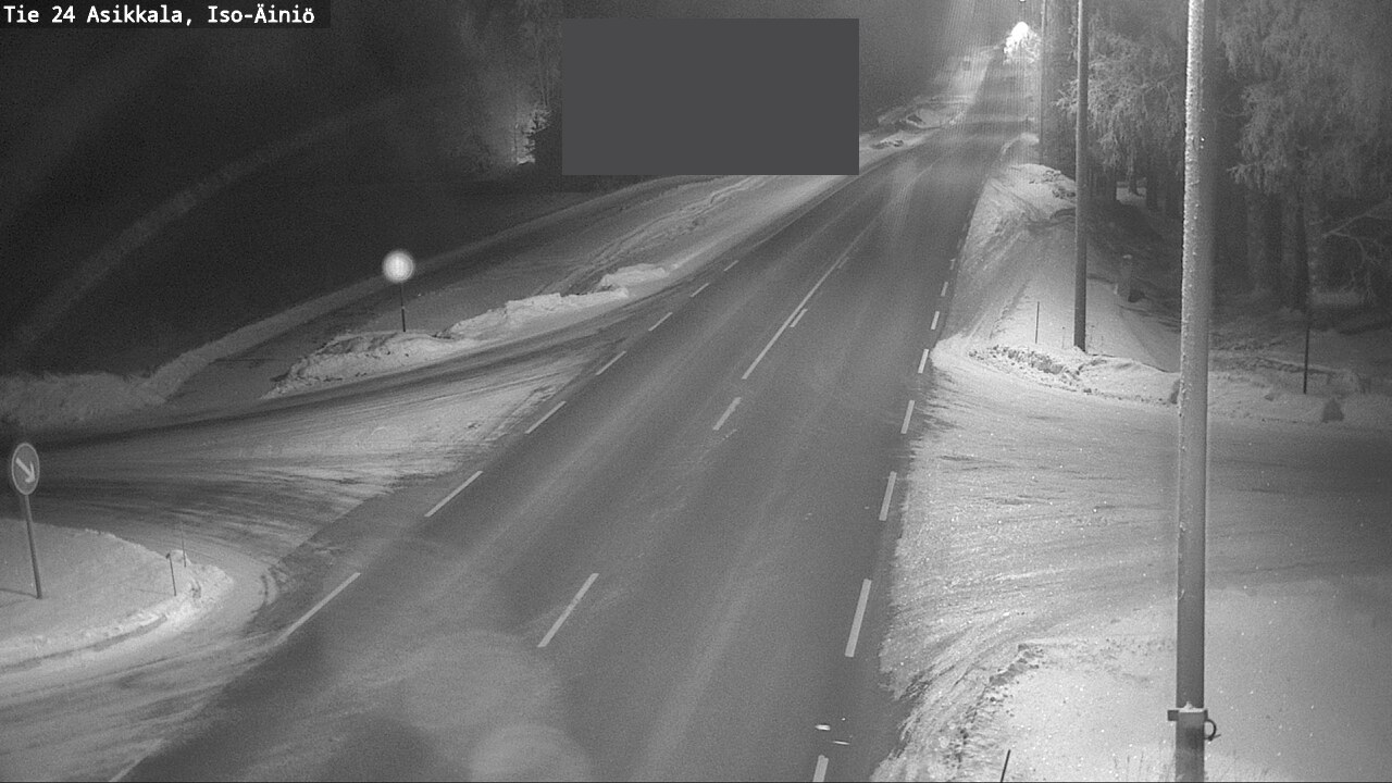 Weather Camera Image Väg 24 Asikkala, Iso-Äiniö, Asikkala, Päijät-Häme