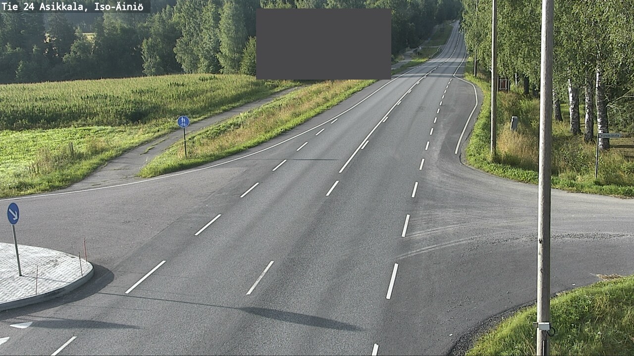 Weather Camera Image Road 24 Asikkala, Iso-Äiniö, Asikkala, Päijät-Häme