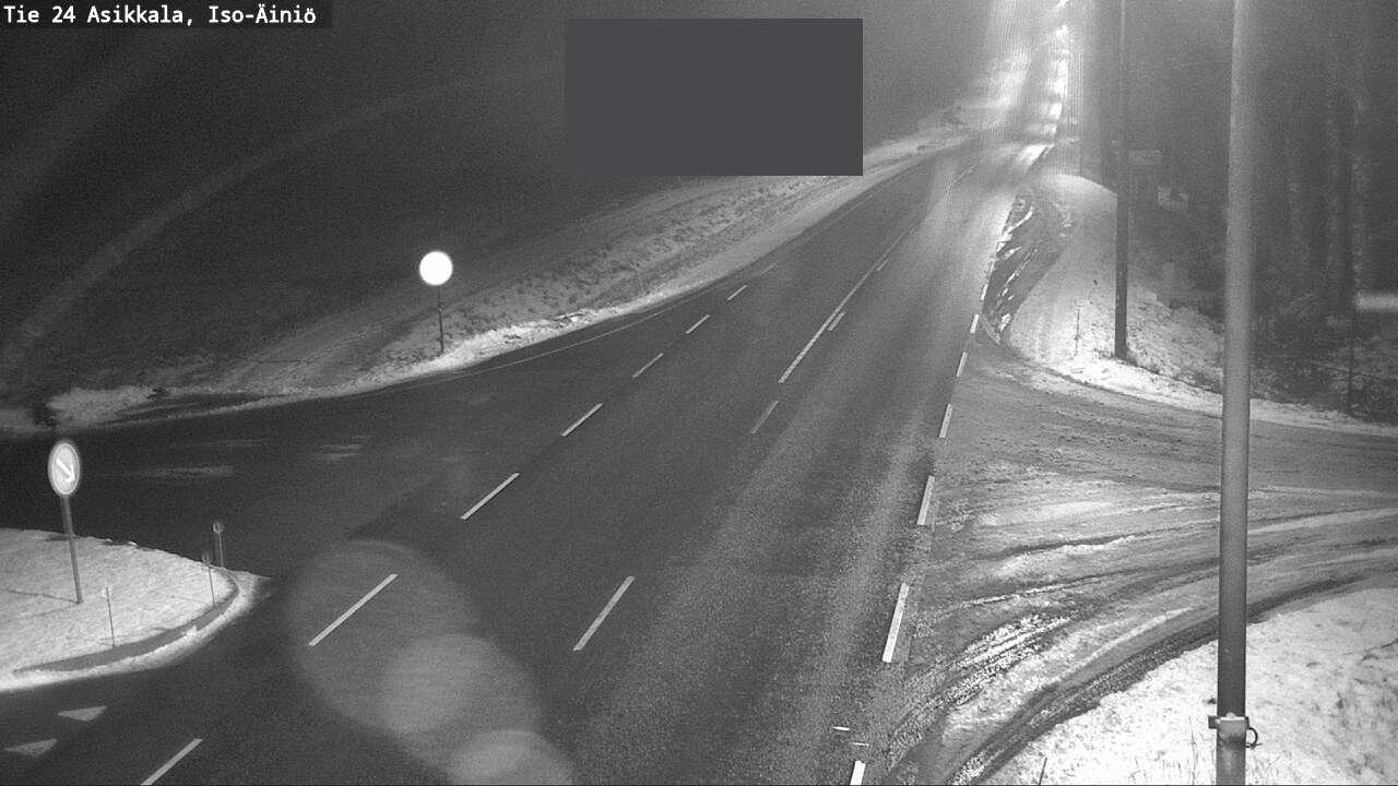 Weather Camera Image Väg 24 Asikkala, Iso-Äiniö, Asikkala, Päijät-Häme