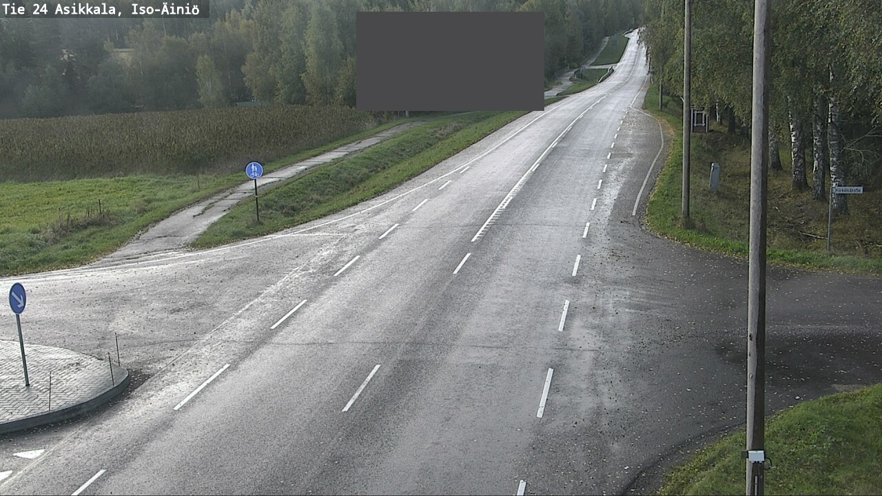 Weather Camera Image Road 24 Asikkala, Iso-Äiniö, Asikkala, Päijät-Häme