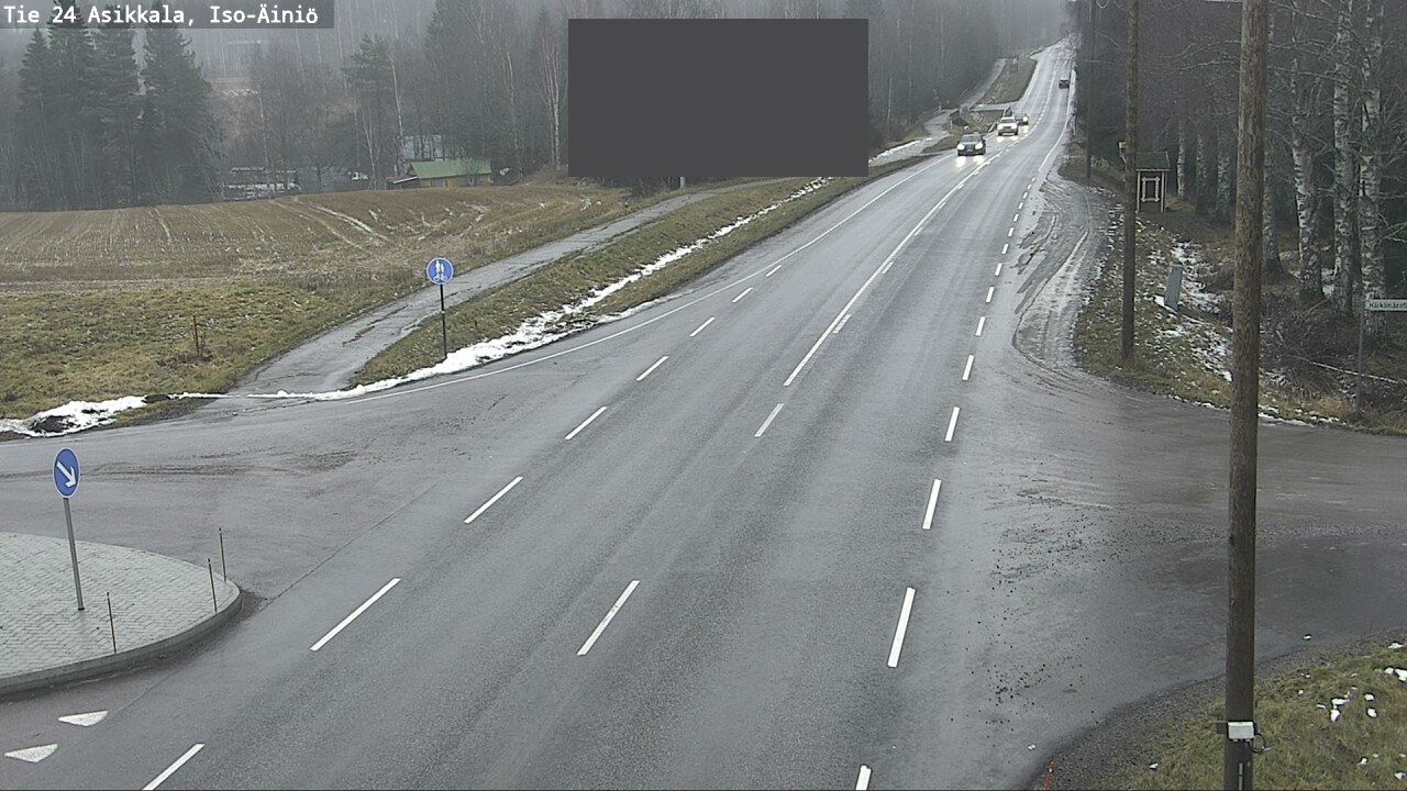 Weather Camera Image Väg 24 Asikkala, Iso-Äiniö, Asikkala, Päijät-Häme