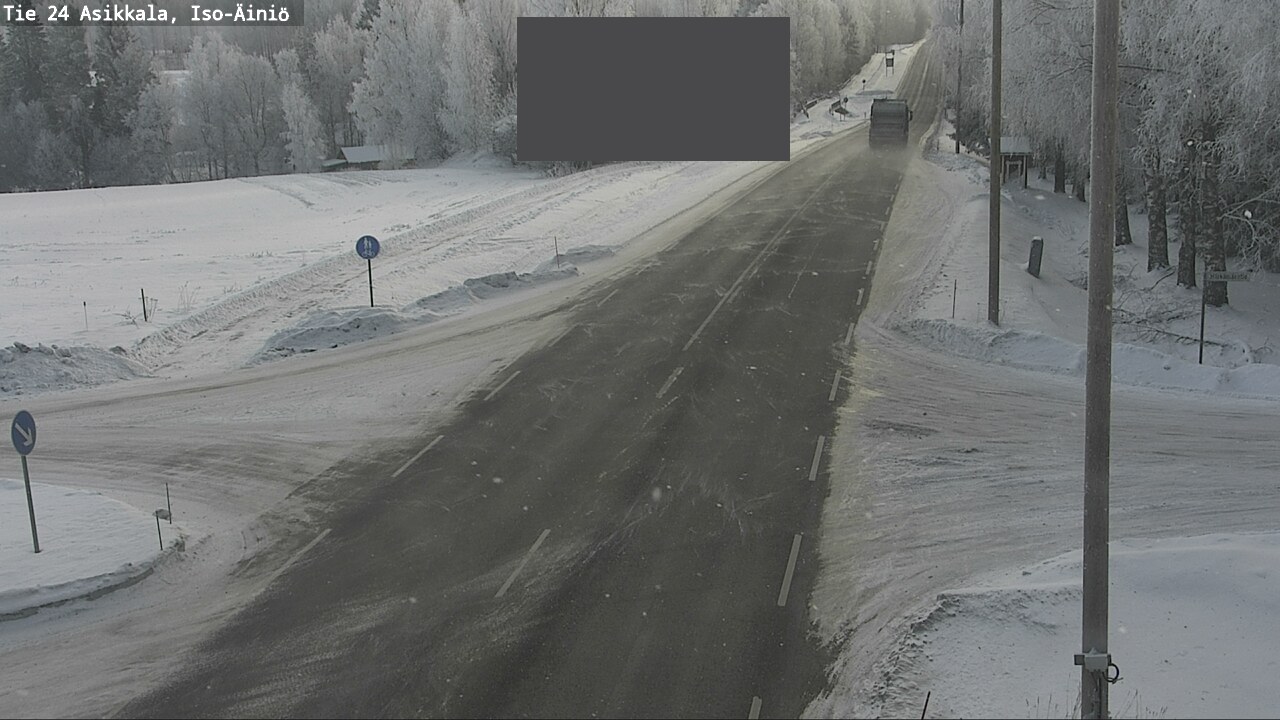 Weather Camera Image Road 24 Asikkala, Iso-Äiniö, Asikkala, Päijät-Häme