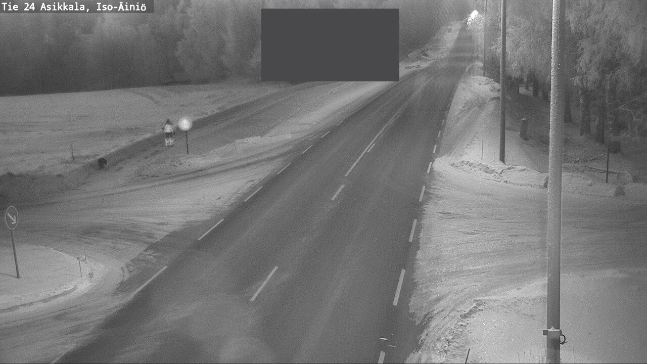 Weather Camera Image Väg 24 Asikkala, Iso-Äiniö, Asikkala, Päijät-Häme