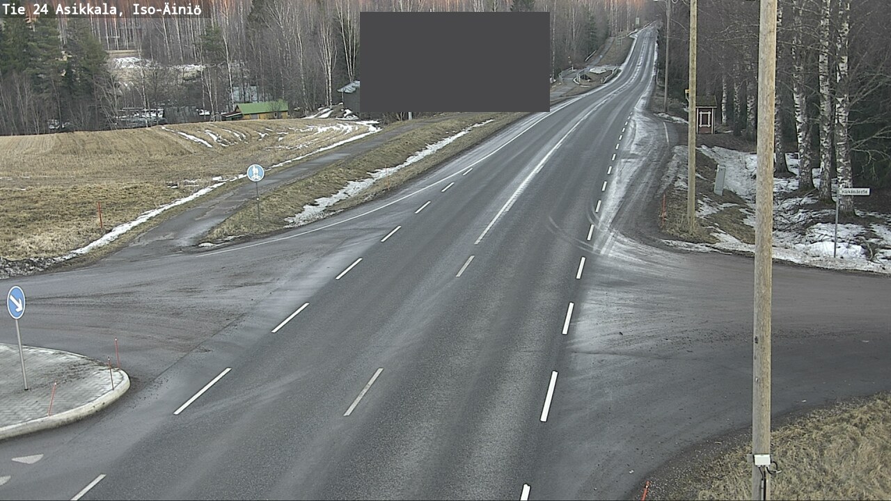 Weather Camera Image Road 24 Asikkala, Iso-Äiniö, Asikkala, Päijät-Häme
