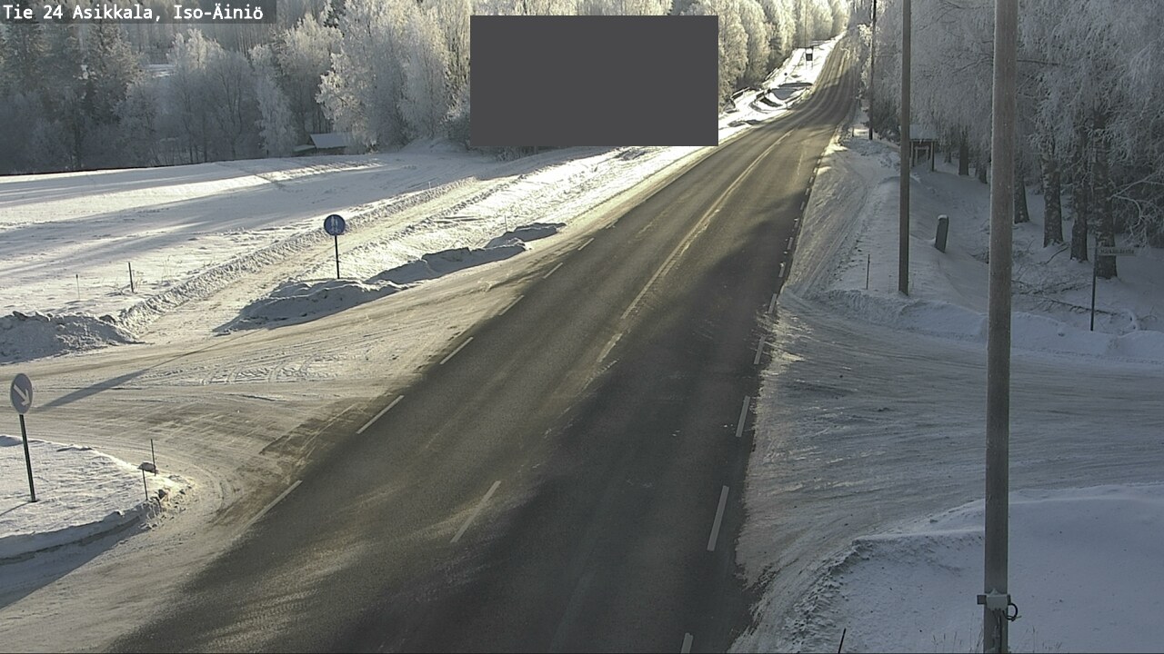 Weather Camera Image Road 24 Asikkala, Iso-Äiniö, Asikkala, Päijät-Häme