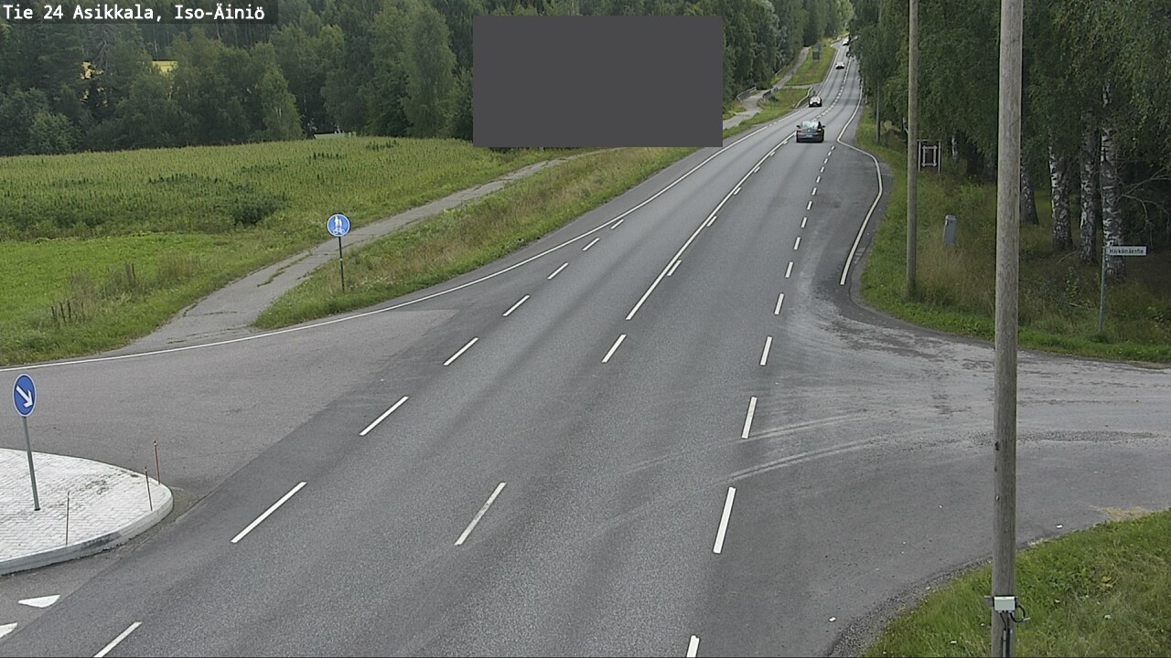 Weather Camera Image Road 24 Asikkala, Iso-Äiniö, Asikkala, Päijät-Häme
