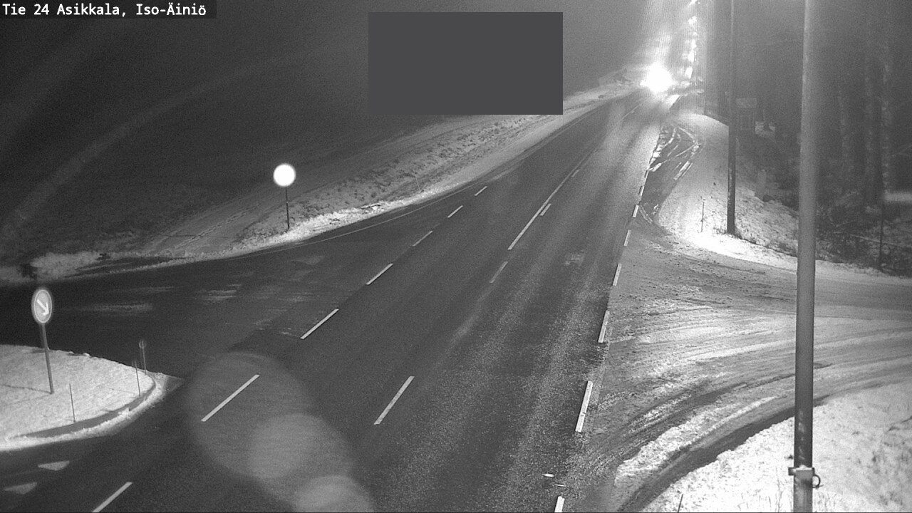 Weather Camera Image Väg 24 Asikkala, Iso-Äiniö, Asikkala, Päijät-Häme