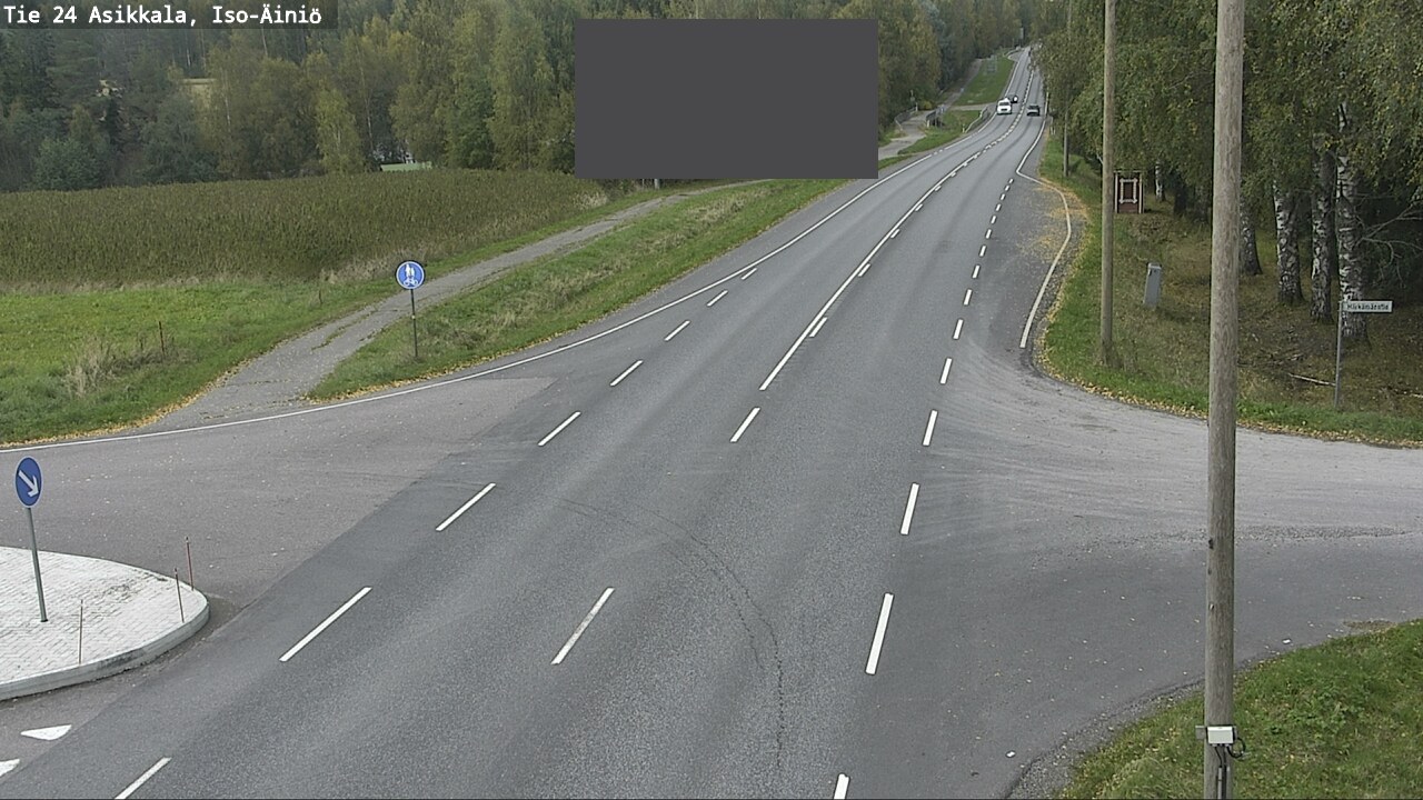 Weather Camera Image Väg 24 Asikkala, Iso-Äiniö, Asikkala, Päijät-Häme