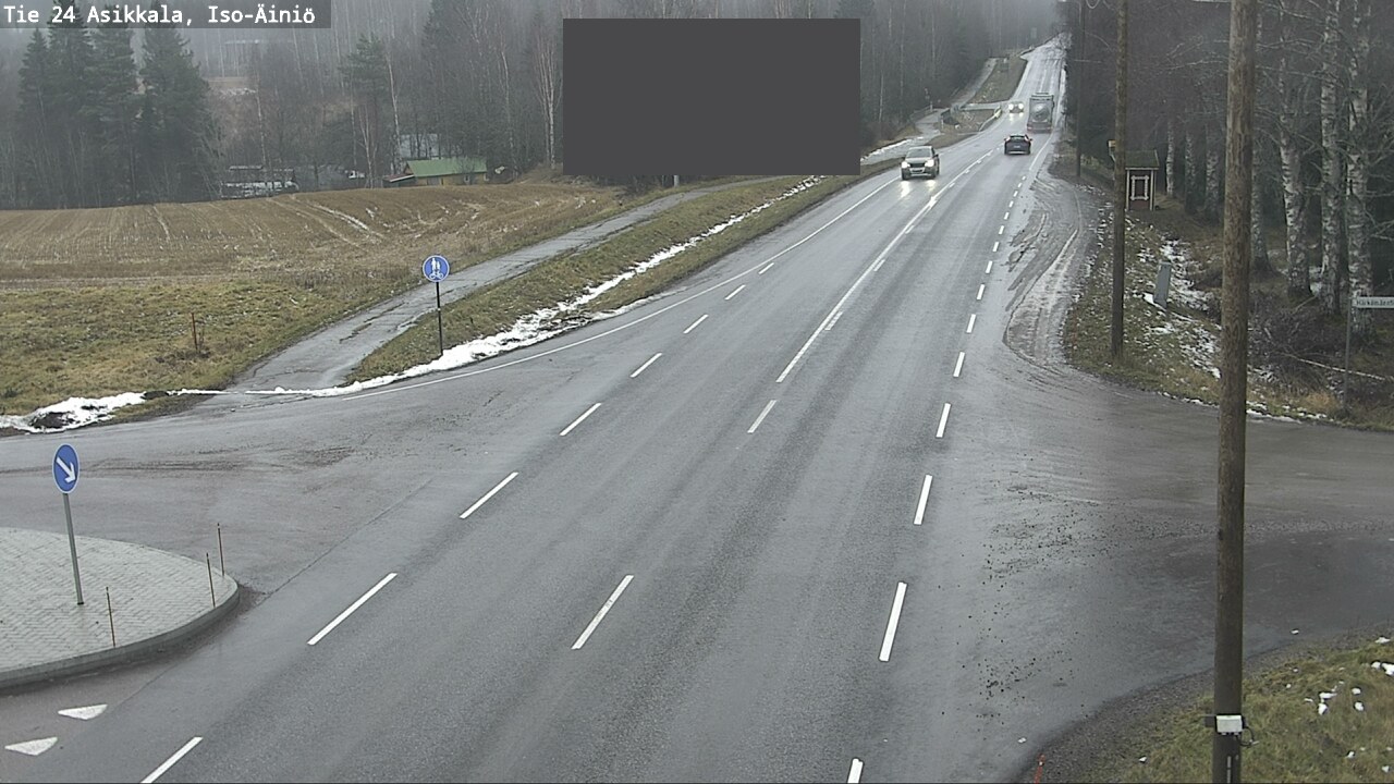 Weather Camera Image Väg 24 Asikkala, Iso-Äiniö, Asikkala, Päijät-Häme
