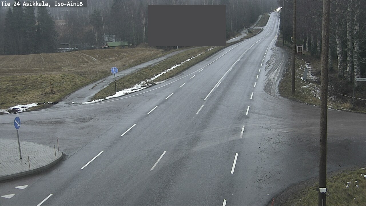 Weather Camera Image Väg 24 Asikkala, Iso-Äiniö, Asikkala, Päijät-Häme