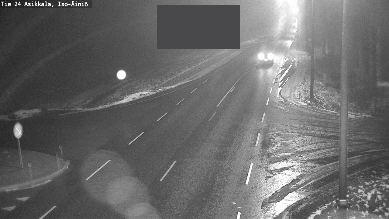 Weather Camera Image Väg 24 Asikkala, Iso-Äiniö, Asikkala, Päijät-Häme