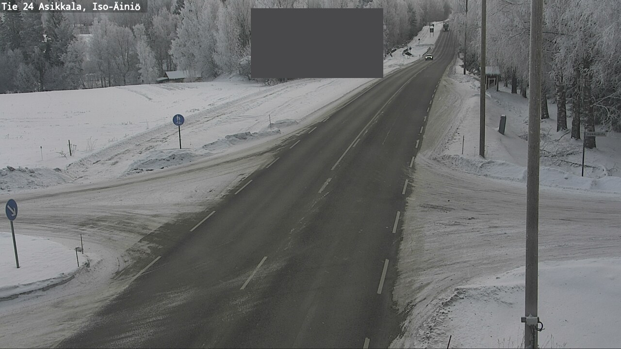 Weather Camera Image Road 24 Asikkala, Iso-Äiniö, Asikkala, Päijät-Häme