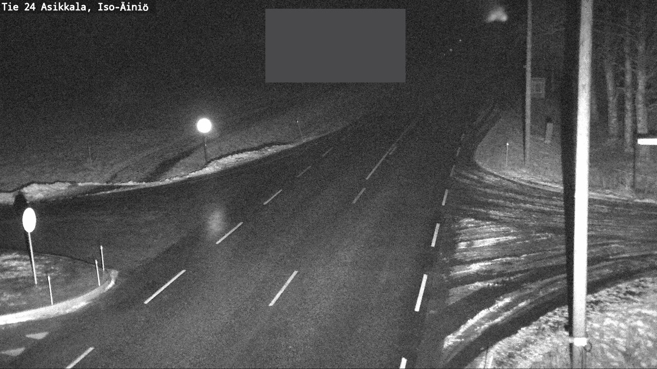 Weather Camera Image Väg 24 Asikkala, Iso-Äiniö, Asikkala, Päijät-Häme