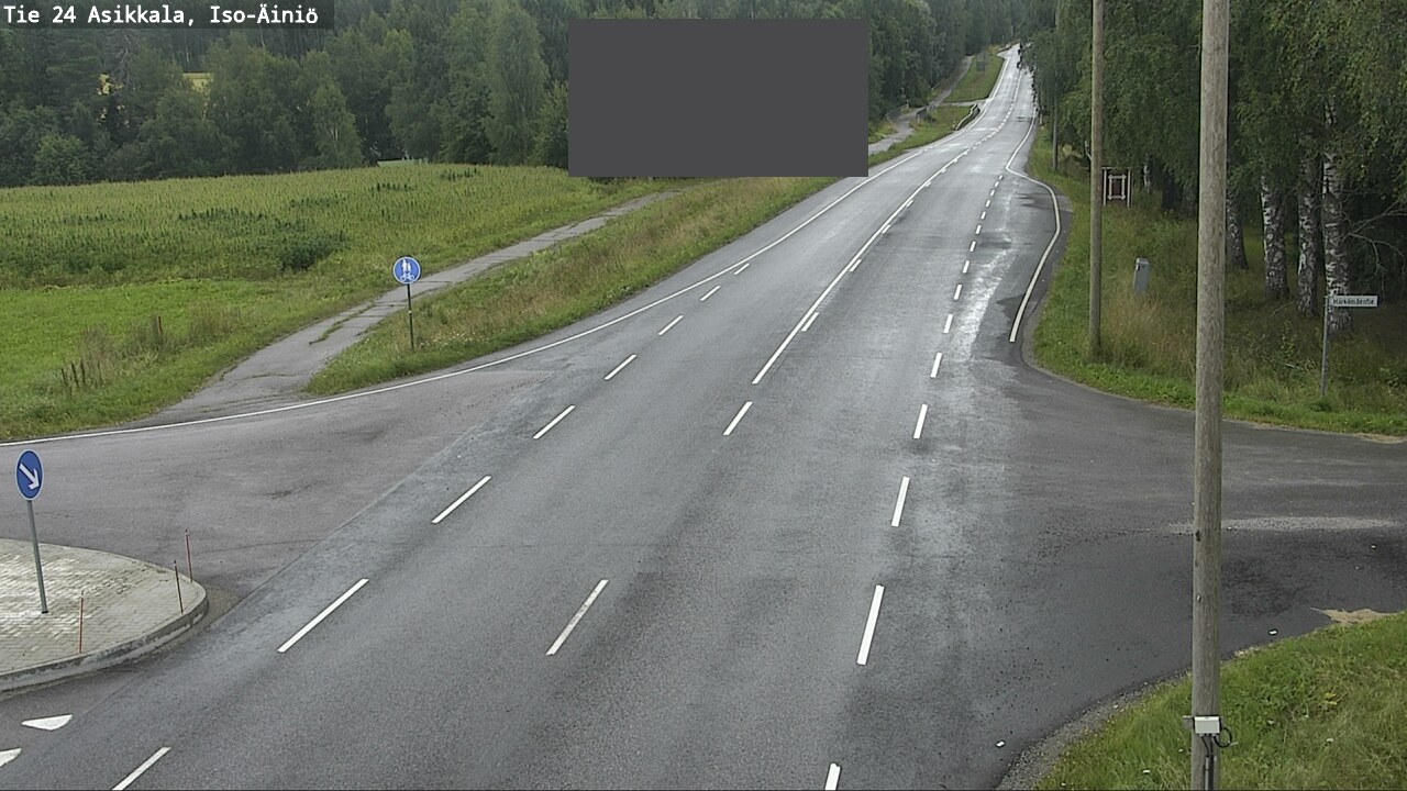 Weather Camera Image Road 24 Asikkala, Iso-Äiniö, Asikkala, Päijät-Häme