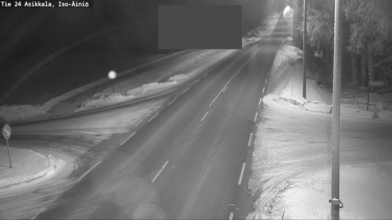 Weather Camera Image Road 24 Asikkala, Iso-Äiniö, Asikkala, Päijät-Häme