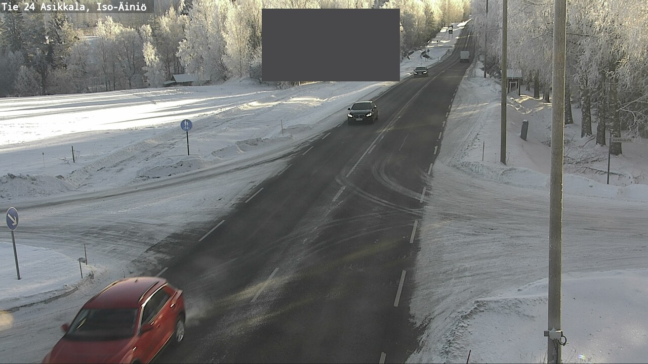 Weather Camera Image Road 24 Asikkala, Iso-Äiniö, Asikkala, Päijät-Häme