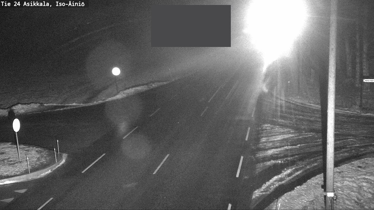 Weather Camera Image Väg 24 Asikkala, Iso-Äiniö, Asikkala, Päijät-Häme