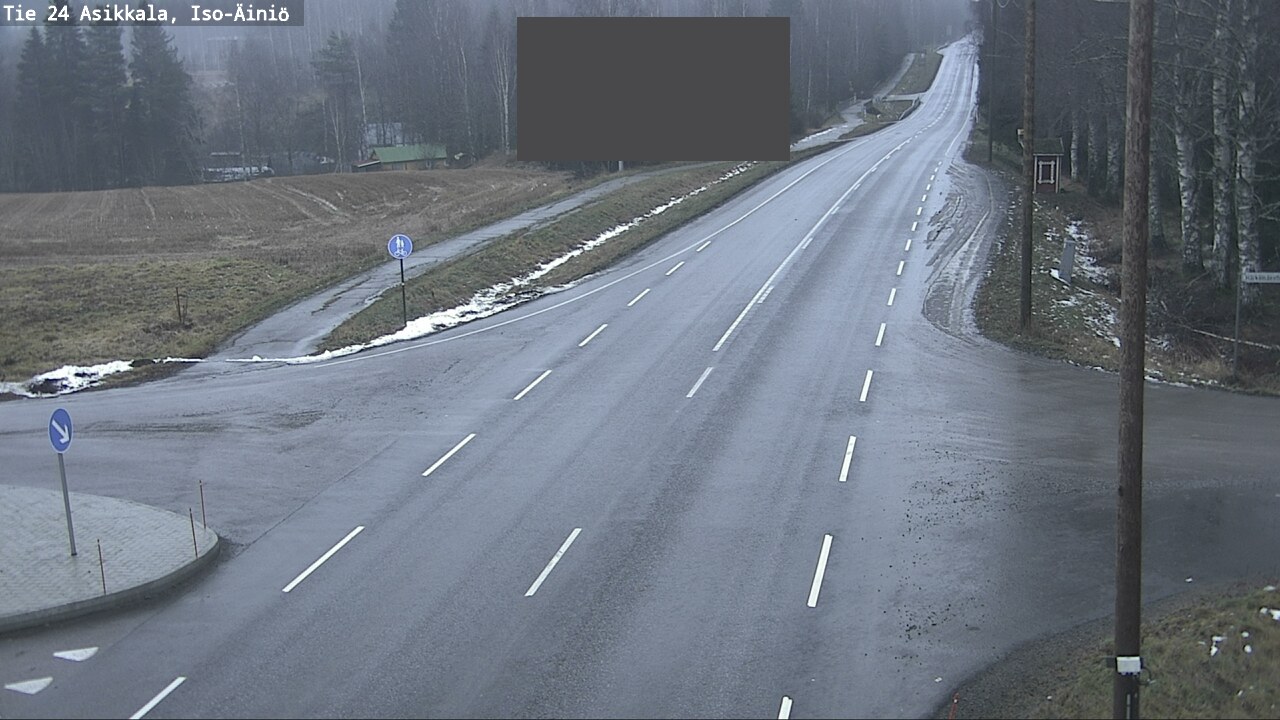 Weather Camera Image Väg 24 Asikkala, Iso-Äiniö, Asikkala, Päijät-Häme