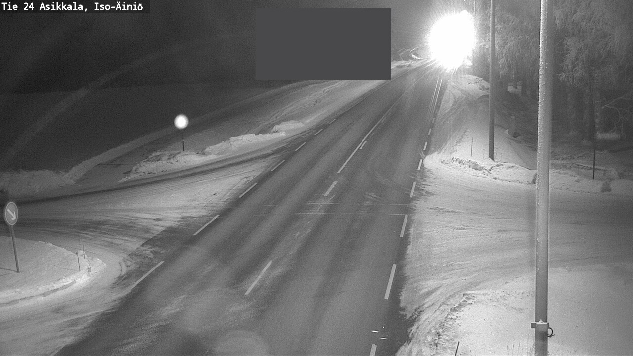 Weather Camera Image Road 24 Asikkala, Iso-Äiniö, Asikkala, Päijät-Häme