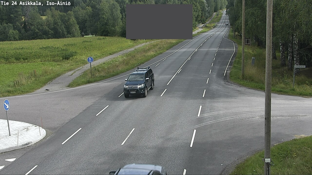 Weather Camera Image Road 24 Asikkala, Iso-Äiniö, Asikkala, Päijät-Häme