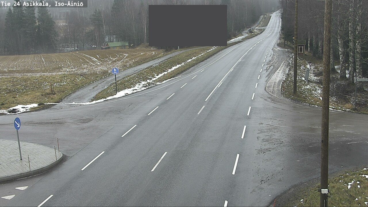 Weather Camera Image Väg 24 Asikkala, Iso-Äiniö, Asikkala, Päijät-Häme