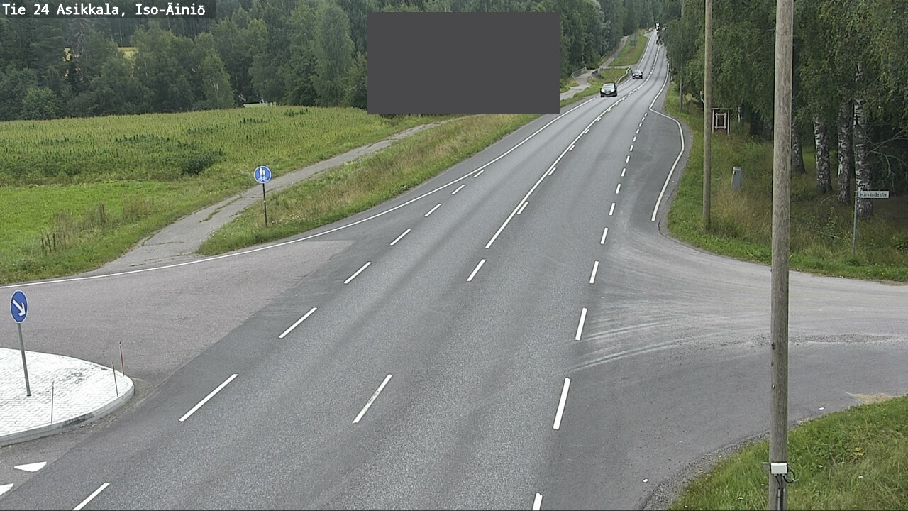 Weather Camera Image Road 24 Asikkala, Iso-Äiniö, Asikkala, Päijät-Häme