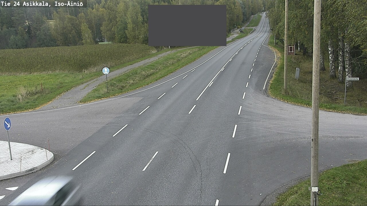 Weather Camera Image Väg 24 Asikkala, Iso-Äiniö, Asikkala, Päijät-Häme