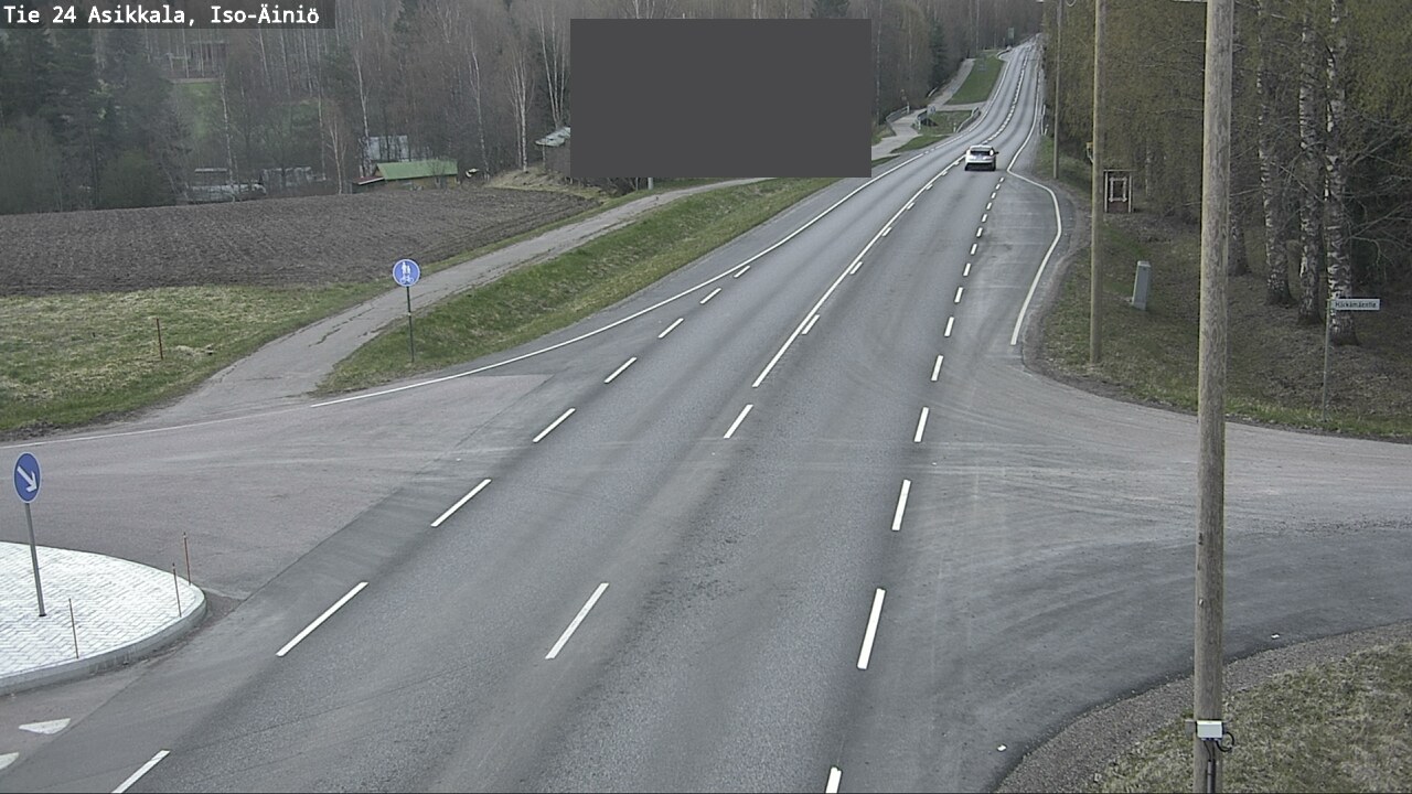 Weather Camera Image Road 24 Asikkala, Iso-Äiniö, Asikkala, Päijät-Häme