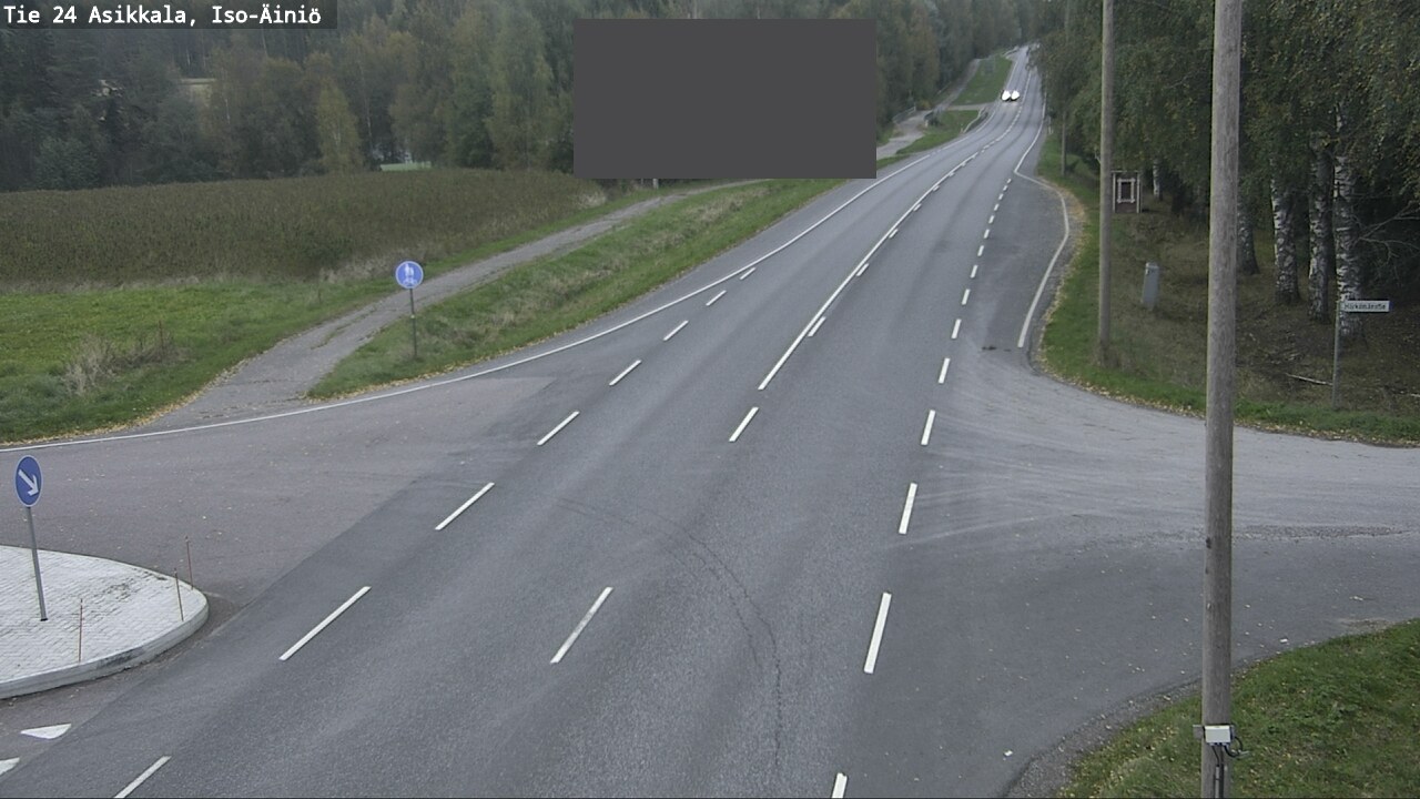 Weather Camera Image Väg 24 Asikkala, Iso-Äiniö, Asikkala, Päijät-Häme