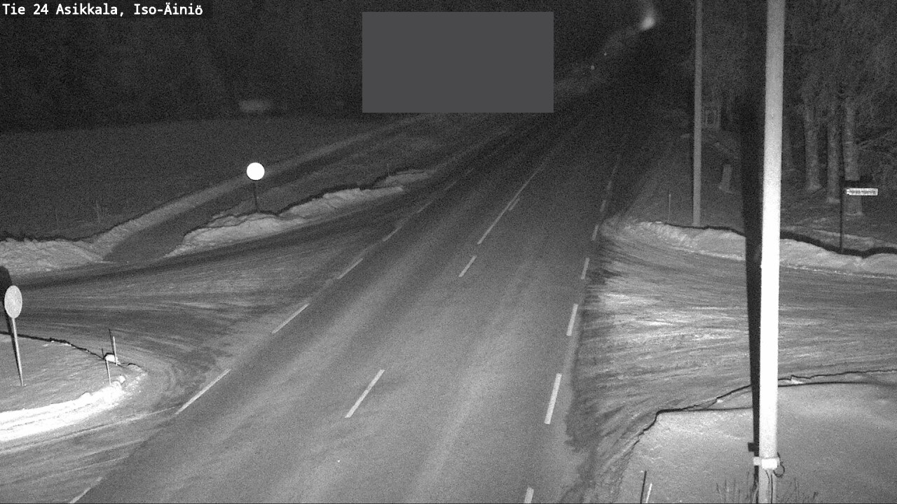 Weather Camera Image Road 24 Asikkala, Iso-Äiniö, Asikkala, Päijät-Häme