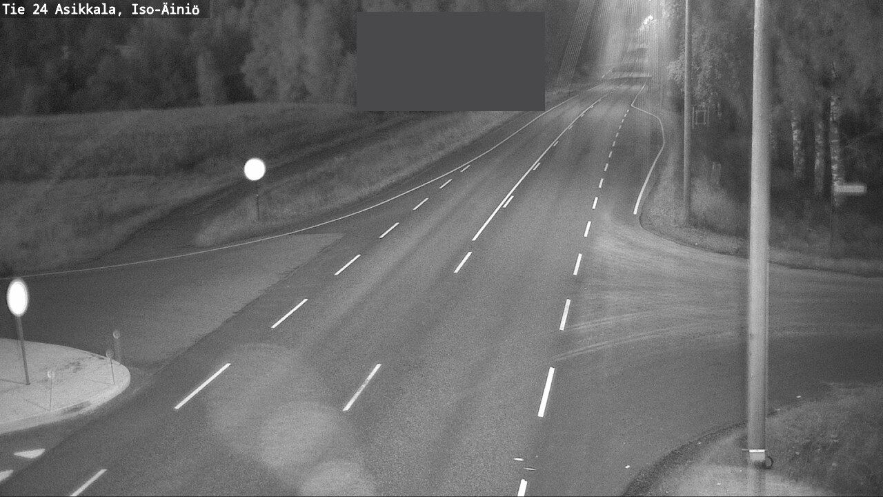 Weather Camera Image Road 24 Asikkala, Iso-Äiniö, Asikkala, Päijät-Häme
