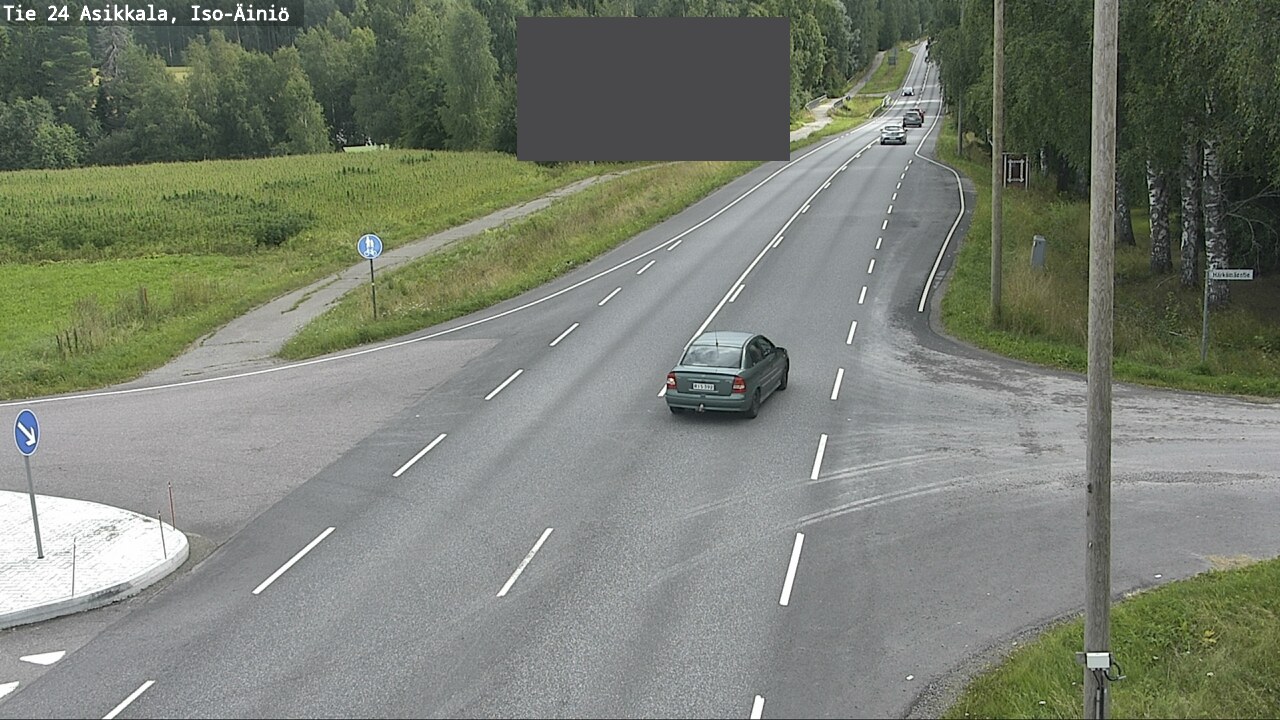 Weather Camera Image Road 24 Asikkala, Iso-Äiniö, Asikkala, Päijät-Häme
