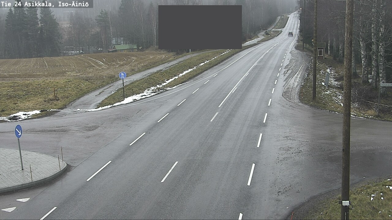 Weather Camera Image Väg 24 Asikkala, Iso-Äiniö, Asikkala, Päijät-Häme