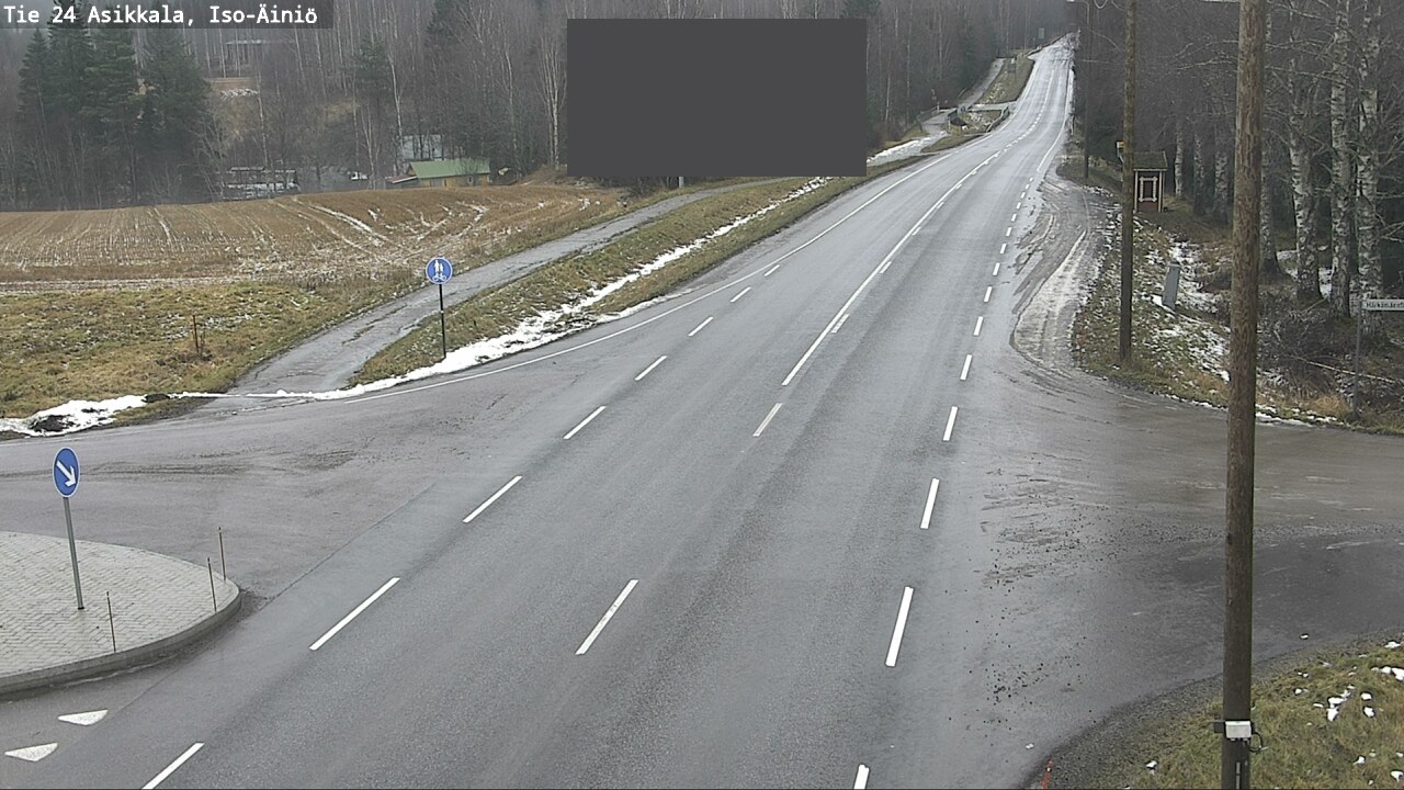Weather Camera Image Väg 24 Asikkala, Iso-Äiniö, Asikkala, Päijät-Häme