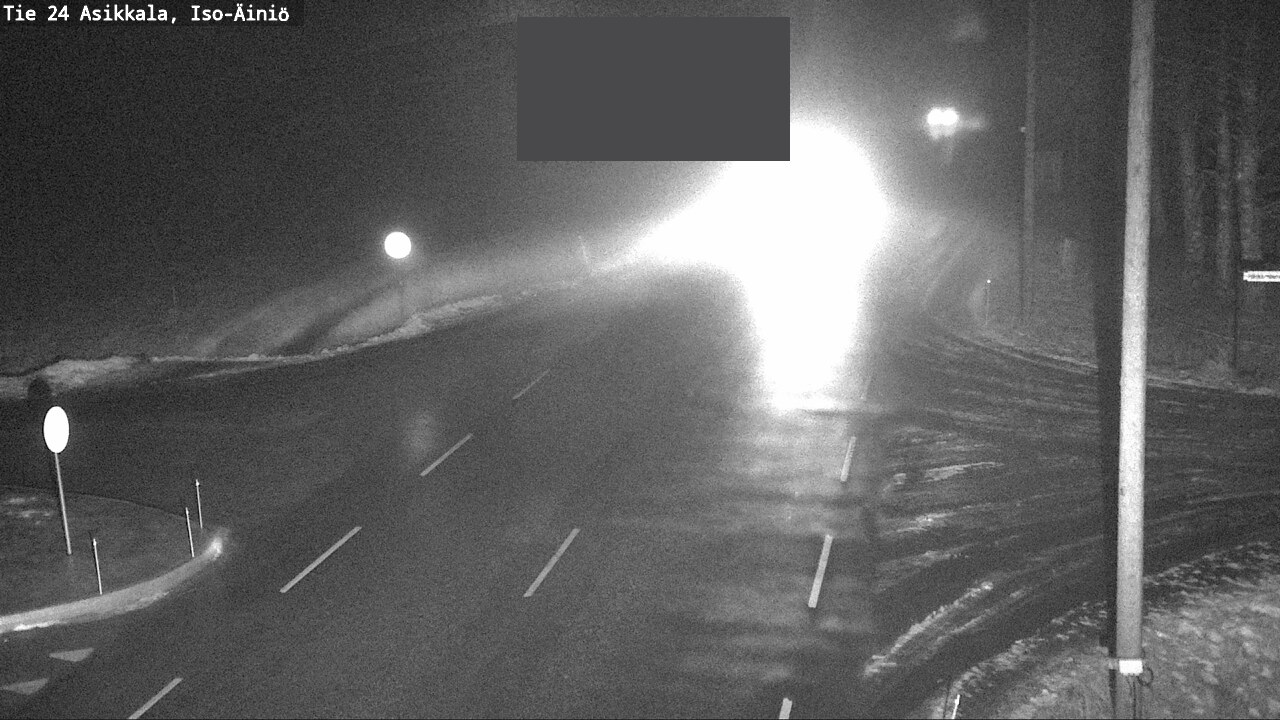 Weather Camera Image Väg 24 Asikkala, Iso-Äiniö, Asikkala, Päijät-Häme