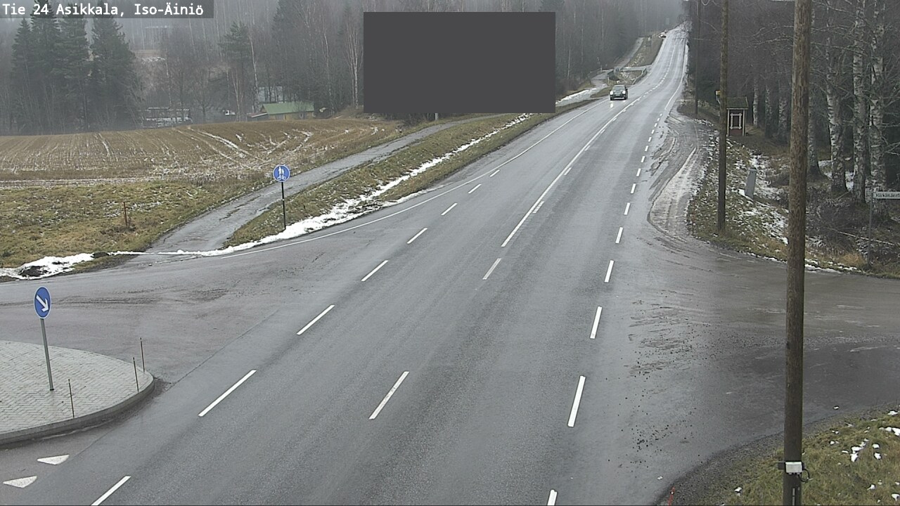 Weather Camera Image Väg 24 Asikkala, Iso-Äiniö, Asikkala, Päijät-Häme